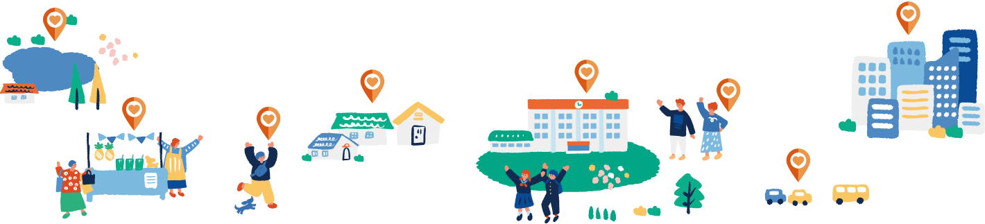 地域課題を解決して都市の暮らしをもっと便利で、もっと快適に。